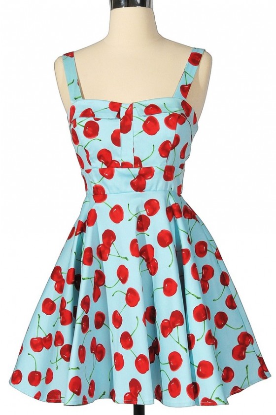 Cherry sundress top